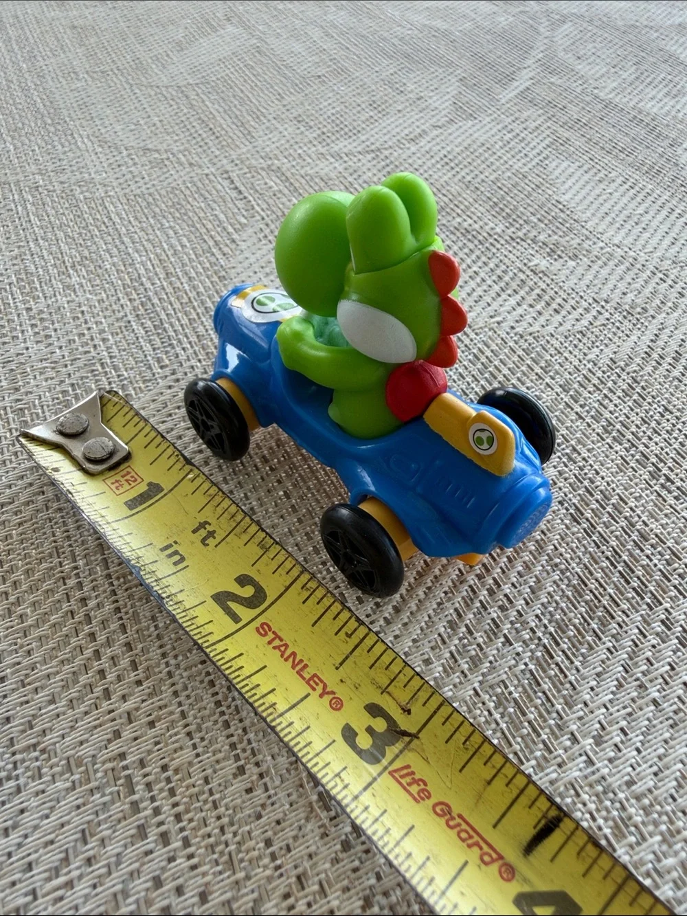 Nintendo Yoshi Blue Racer with Green Figure